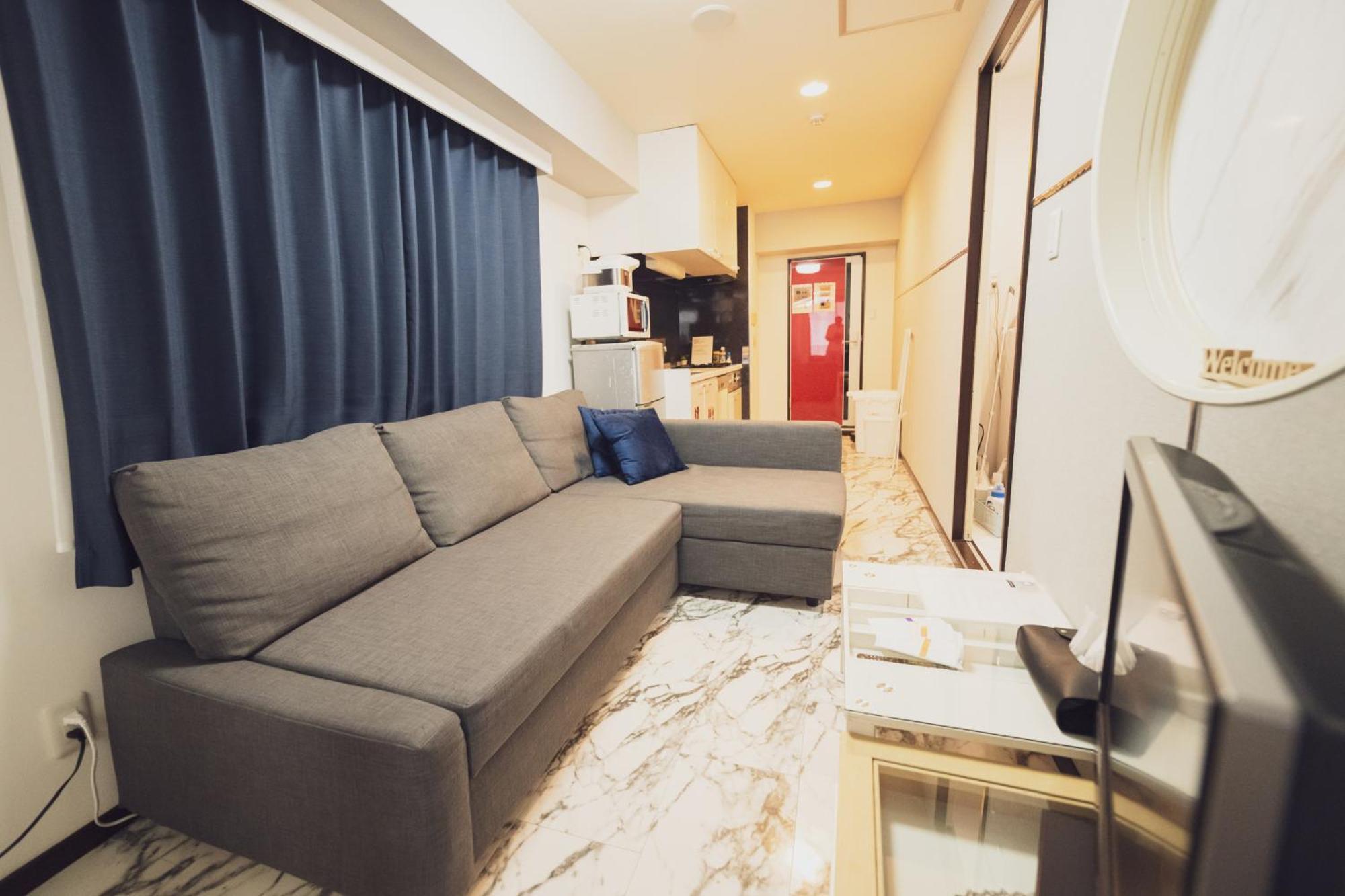 Apartamento メルシアター鈍色の風 アクセス コスパ最高 徒歩 心斎橋10分 本町駅5分 広々デザイナーズ1Ldk 最大6人 A Osaka Exterior foto